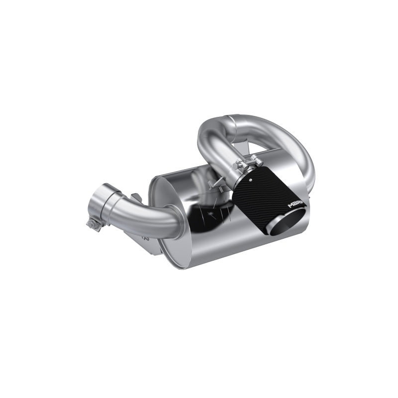 MBRP 21-22 Can-Am Commander 1000R Slip On Exhaust Center Exit - Performance Series-tuningsupply.com