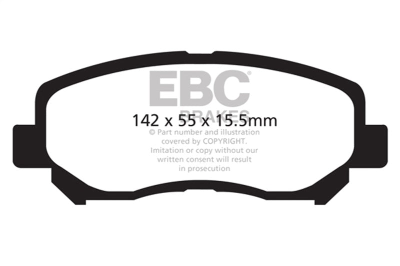 
  

EBC  - EBCDP22134 - EBC 12+ Mazda CX-5 2 Greenstuff Front Brake Pads - Shipped in Europe - Tuningsupply.com

