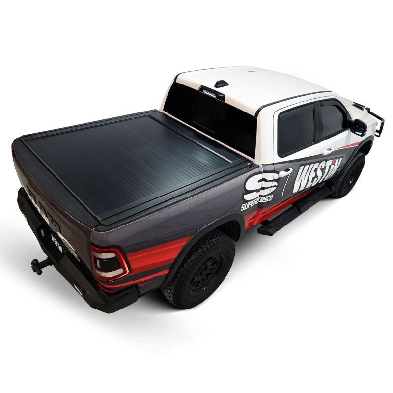 

Westin 19-64705 - WES19-64705 - Westin 19-26 Ram 1500 (New Body)(Excl. RamBox) 5ft 7in Bed Manual Retractable Tonneau Cover - Black - Shipped in Europe - Tuningsupply.com
