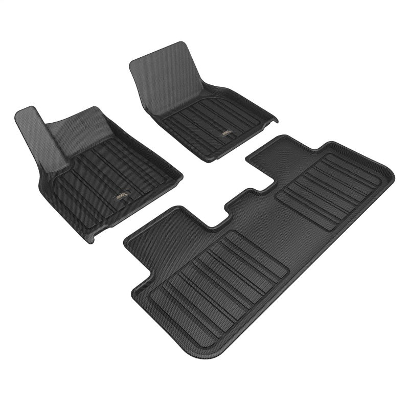 

3D MAXpider E1TL05401809 - ACEE1TL05401809 - 3D MAXpider 2026 Tesla Model Y Juniper Elitect 1st & 2nd Row Floormats - Black - Shipped in Europe - Tuningsupply.com
