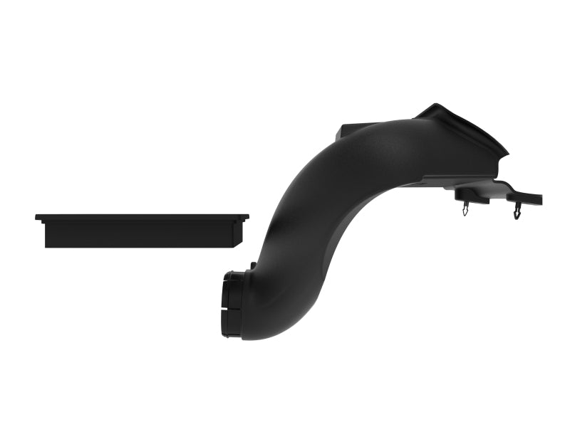 aFe 21-24 Ford F-150 V6/V8 Dynamic Air Scoop w/ Pro DRY S Filter (D.A.S. PLUS)-tuningsupply.com