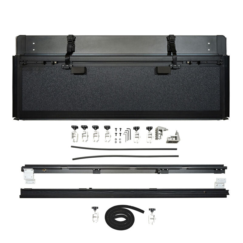

Westin 19-42815 - WES19-42815 - Westin 24-25 Toyota Tacoma 6ft.2in. Bed Hard Tri-Fold Tonneau Cover - Black - Shipped in Europe - Tuningsupply.com
