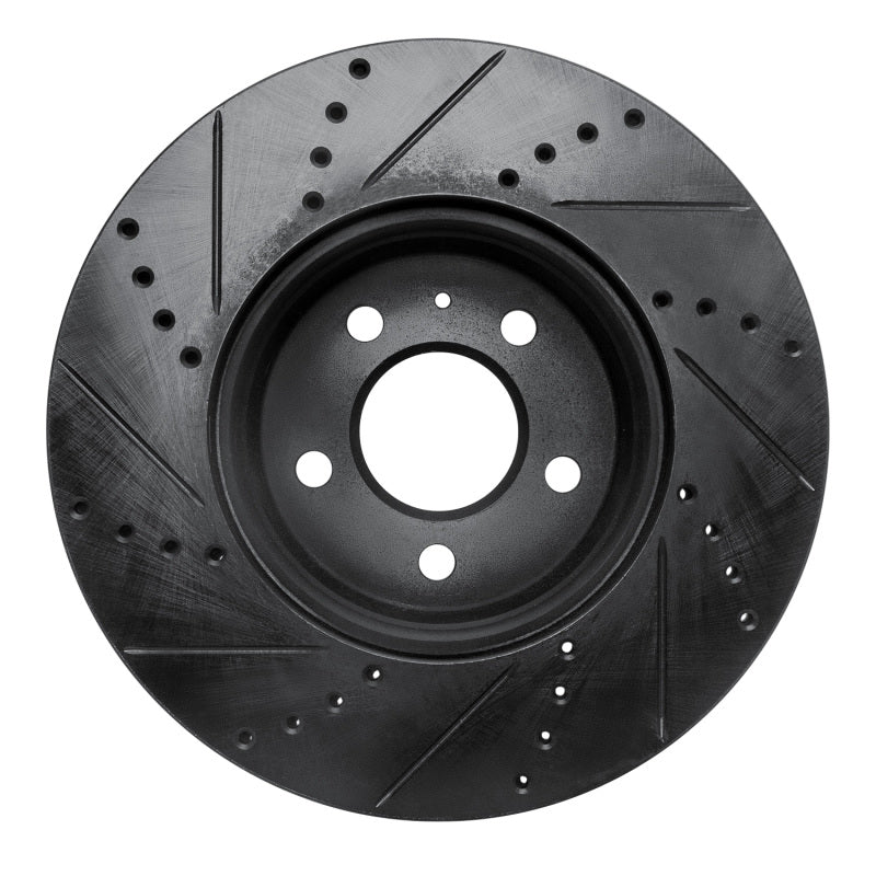 

R1 Concepts 633-73086R - RNC633-73086R - R1 08-25 Audi A4 Quattro Front Right Drilled & Slotted Black Brake Rotor - Shipped in Europe - Tuningsupply.com
