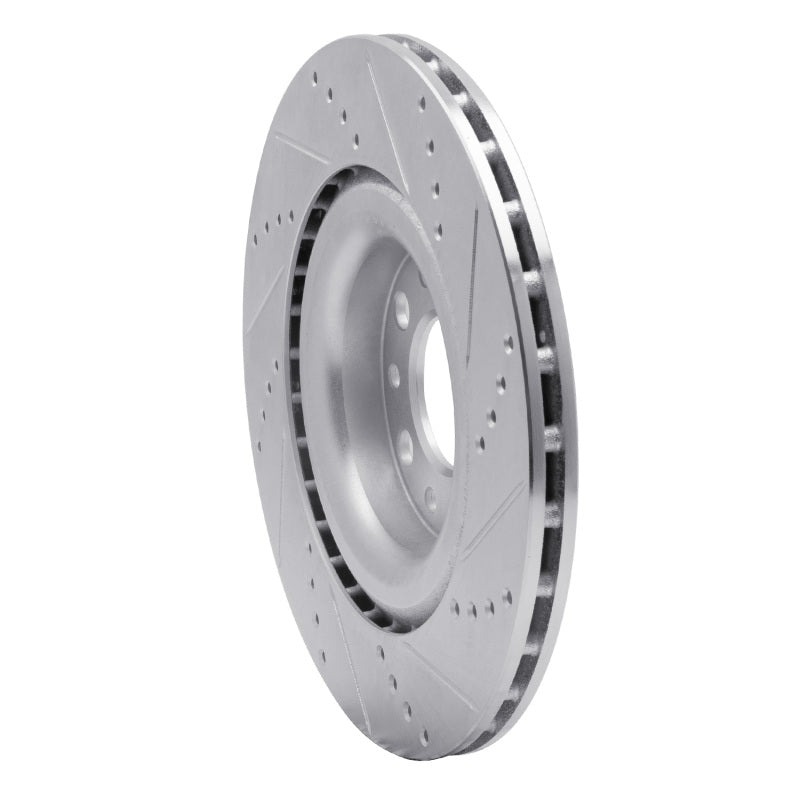 

R1 Concepts 631-16013L - RNC631-16013L - R1 2017-2025 Alfa Romeo Stelvio Rear Left Drilled & Slotted Silver Brake Rotor - Shipped in Europe - Tuningsupply.com
