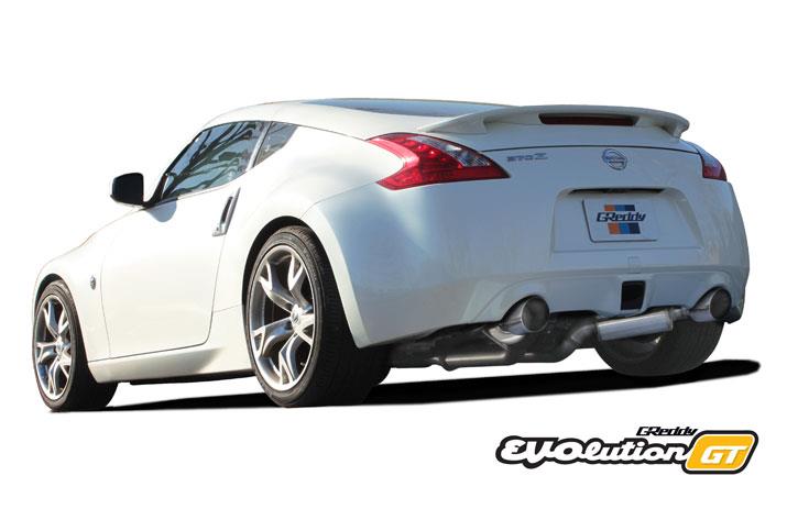 

GReddy  - GRE10128303 - GReddy 09-17 Nissan 370Z Evolution GT Full Dual Cat-Back Exhaust - Shipped in Europe - Tuningsupply.com

