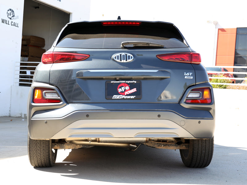 

aFe 49-37017 - AFE49-37017 - aFe Takeda 2-1/2in 304 SS Axle-Back Exhaust 18-21 Hyundai Kona L4 1.6L (t) - Shipped in Europe - Tuningsupply.com
