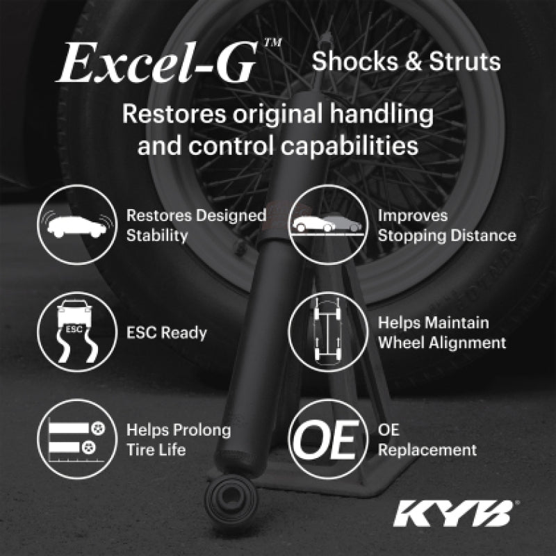 

KYB 3440219 - KYB3440219 - KYB 22-24 Hyundai Tucson AWD 2.5L / 23-24 Tucson Hybrid 1.6L / KIA Sportage AWD Excel-G Shock - Rear - Shipped in Europe - Tuningsupply.com
