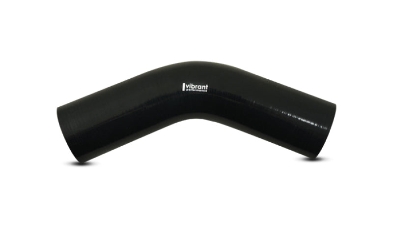 

Vibrant 2757 - VIB2757 - Vibrant 4 Ply Reinforced Silicone Elbow Connector - 3.25in I.D. - 45 deg. Elbow (BLACK) - Shipped in Europe - Tuningsupply.com
