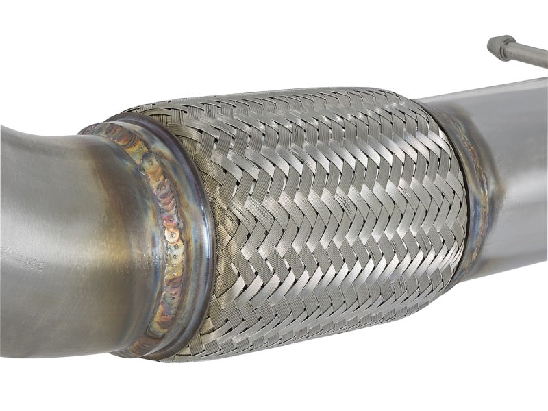 

aFe 49-36617 - AFE49-36617 - aFe Twisted Steel 3in Rear Down-Pipe/Mid Pipe 2017+ Honda Civic Type R I4 2.0L (t) - Shipped in Europe - Tuningsupply.com
