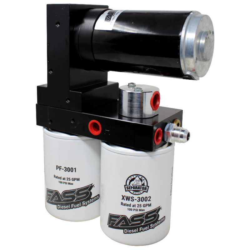 FASS 01-16 GM 2500/3500 Duramax 290gph/8-10psi Titanium Fuel Air Separation System TS C10 290G-tuningsupply.com