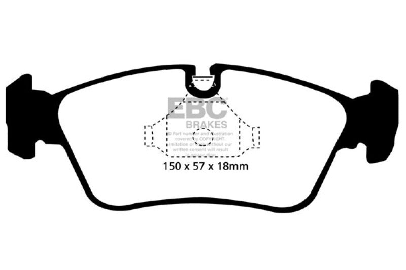 
  

EBC DP21211 - EBCDP21211 - EBC 99-02 BMW Z3 2.5 Greenstuff Front Brake Pads - Shipped in Europe - Tuningsupply.com


