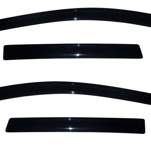 AVS 13-18 Ford Escape Ventvisor Outside Mount Window Deflectors 4pc - Smoke-tuningsupply.com