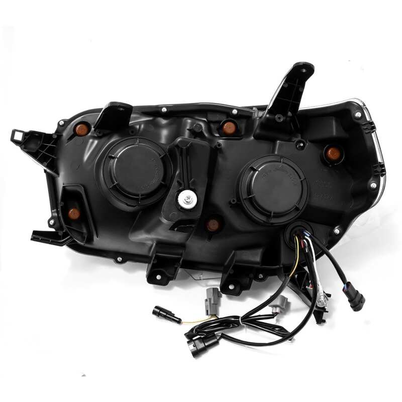 

AlphaRex  - ARX880758 - AlphaRex 10-13 Toyota 4Runner NOVA LED Proj Headlights Plank Style Alpha Black w/Seq Signal/DRL - Shipped in Europe - Tuningsupply.com
