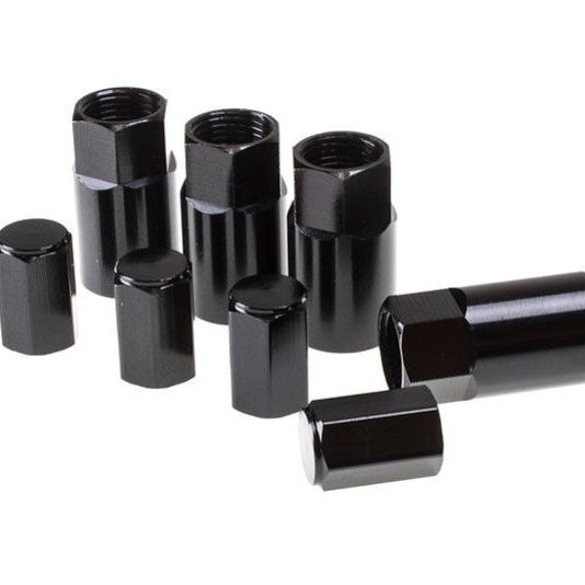 Wheel Mate Aluminum TPMS Valve Stem Cover - Black Anodize-Valve Stems-Wheel Mate-WHM45930B-SMINKpower Performance Parts