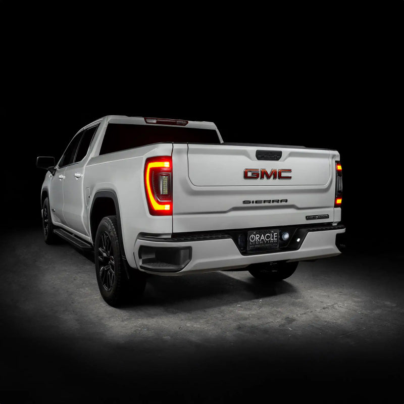 

ORACLE Lighting 5927-504-T - ORL5927-504-T - Oracle 19-23 GMC Sierra Black Series Flush Style LED Tail Lights - Factory Halogen - Shipped in Europe - Tuningsupply.com
