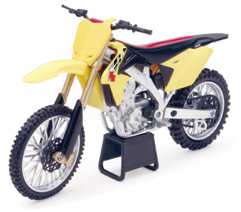 New Ray Toys 2014 Suzuki RM-Z450 (Yellow) Scale/ - 1:12-tuningsupply.com