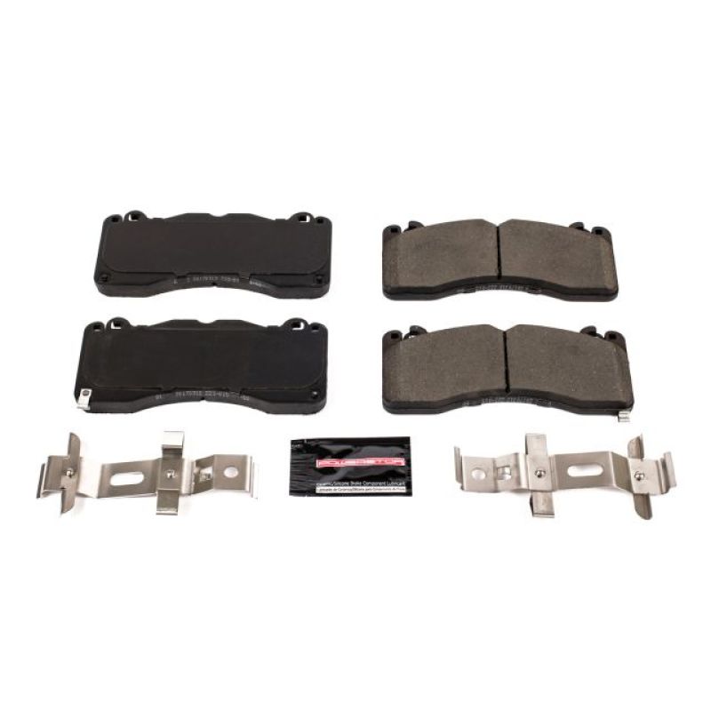 Power Stop 15-19 Ford Mustang Front Z23 Evolution Sport Brake Pads w/Hardware-tuningsupply.com