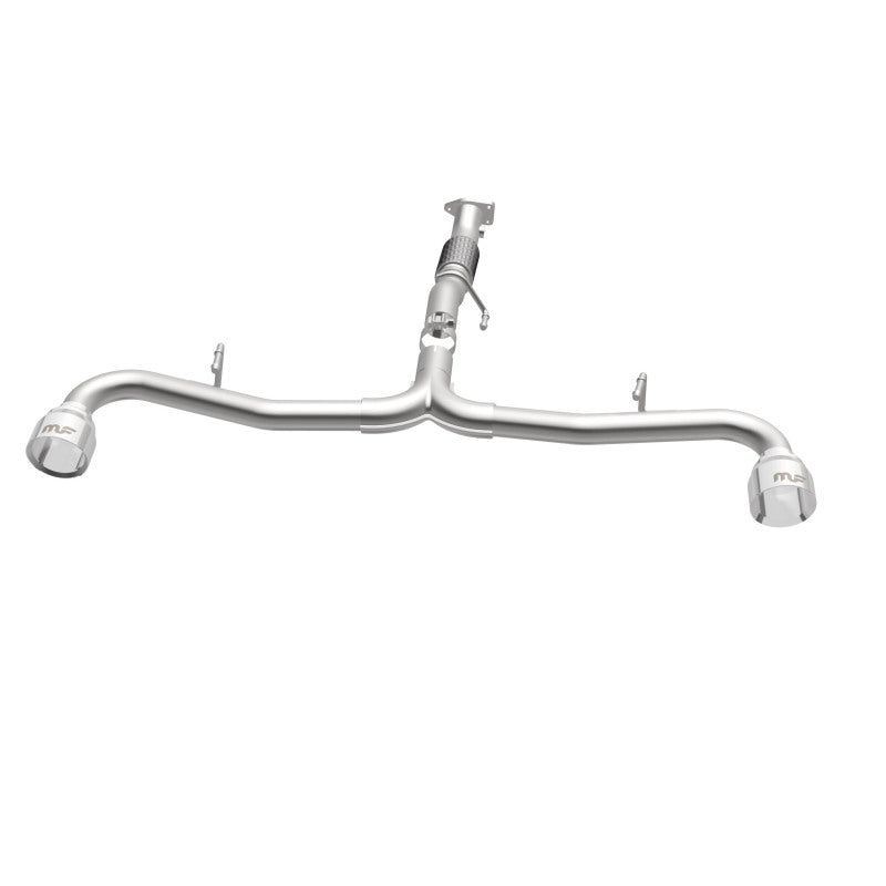 MagnaFlow Cat-Back 2015 Alfa Romeo 4C 1.7L SS 2.5in Dual Split Rear 4.in Tips-tuningsupply.com