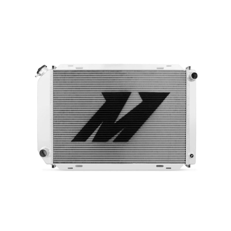 Mishimoto 79-93 Ford Mustang Dual Pass Manual Aluminum Radiator-tuningsupply.com