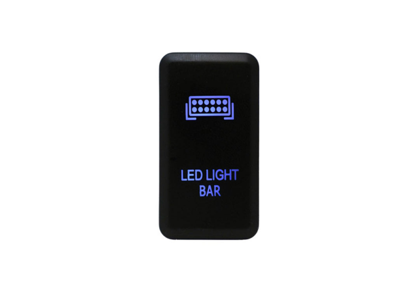 Cali Raised Tall Style Toyota Oem Style Led Light Bar Switch - Blue-tuningsupply.com