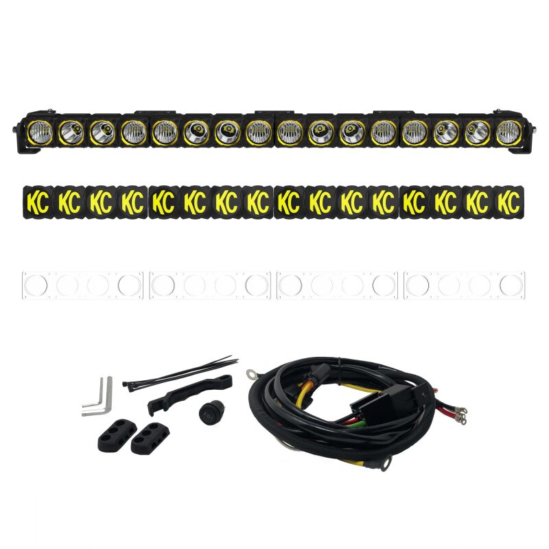 KC HiLiTES FLEX ERA LED 40in. Light Bar - Master Kit-tuningsupply.com