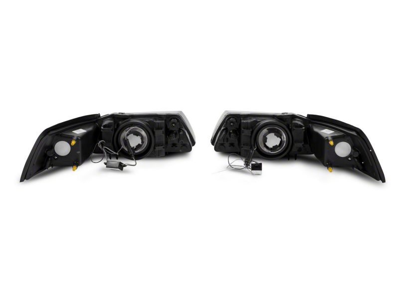

Raxiom 422712 - RAX422712 - Raxiom 99-04 Ford Mustang Axial Series Headlights w/ LED Bar- Black Housing (Clear Lens) - Shipped in Europe - Tuningsupply.com
