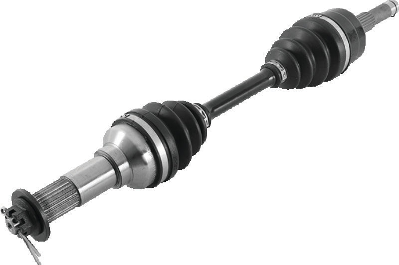 QuadBoss 2007 Yamaha YFM450 Grizzly 4x4 (04) Front Left Side Rugged Axle-tuningsupply.com