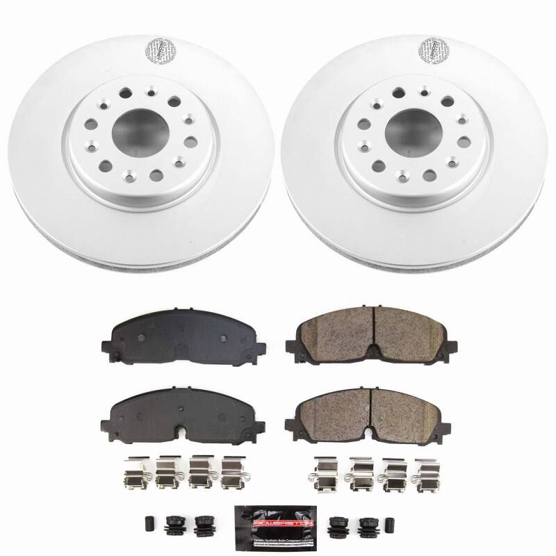 

PowerStop CPK8739-23 - PSBCPK8739-23 - Power Stop 20-24 Buick Enclave Front Z23 Coated Brake Kit - Shipped in Europe - Tuningsupply.com
