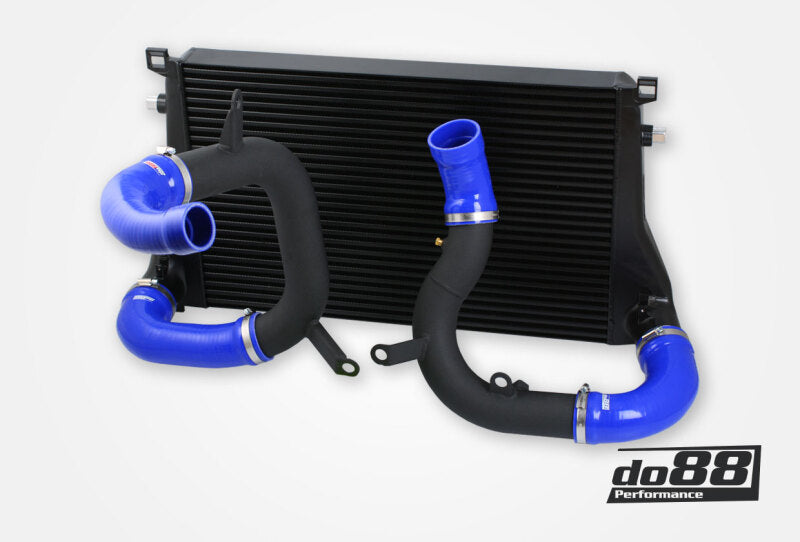 

do88 BIG-340-3-B - DOBBIG-340-3-B - do88 VAG 1.8T/2.0T (MQB) BigPack Intercooler Kit w/Blue Hoses - Shipped in Europe - Tuningsupply.com
