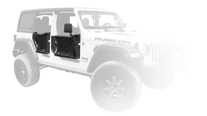 Body Armor 4x4 2018+ Jeep Wrangler JL and Gladiator JT Trail Doors Front Pair-tuningsupply.com