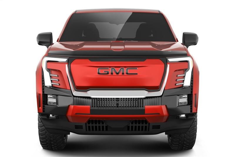 AVS 2024 GMC Sierra EV Aeroskin Low Profile Acrylic Hood Shield - Smoke-tuningsupply.com