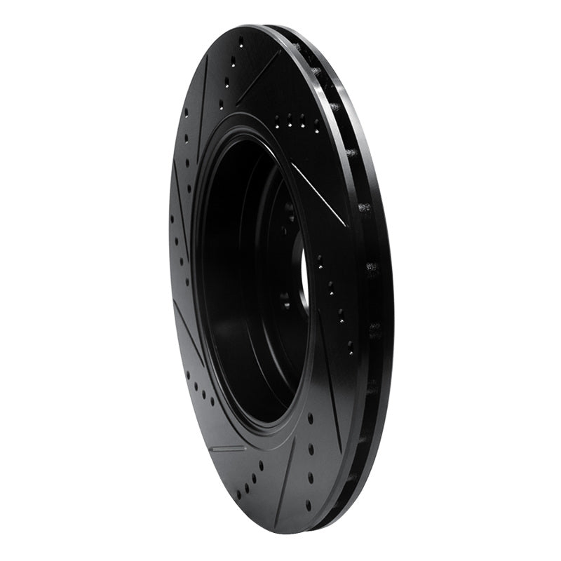 

R1 Concepts 633-21039R - RNC633-21039R - R1 18-25 Genesis G70 Rear Right Drilled & Slotted Black Brake Rotor - Shipped in Europe - Tuningsupply.com
