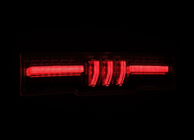 AlphaRex 21-24 Toyota GR86 / 21-24 Subaru BRZ NOVA-Series Prismatic LED Fourth Brake Light Blk Smoke-tuningsupply.com