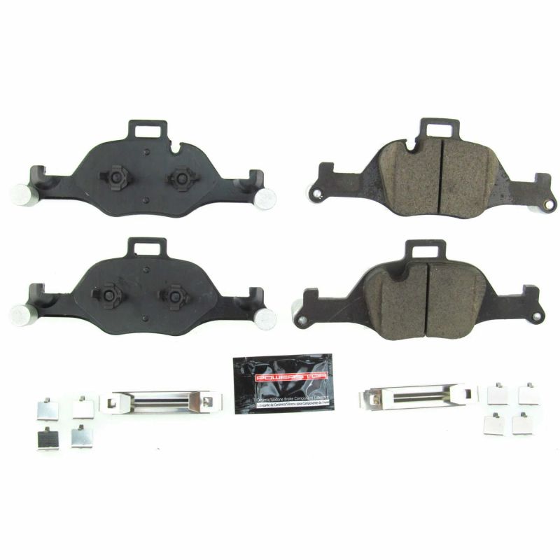 Power Stop 18-19 BMW 530e Front Z23 Evolution Sport Brake Pads w/Hardware-tuningsupply.com