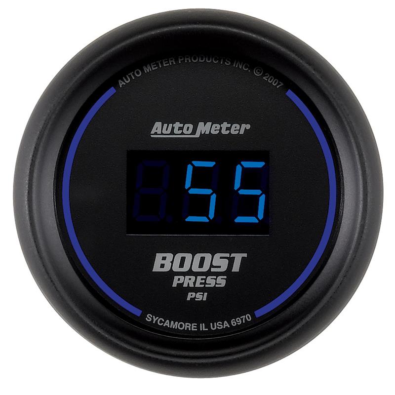 

AutoMeter 6970 - ATM6970 - Autometer Cobalt Digital 52mm Digital 5-60 PSI Boost Gauge - Shipped in Europe - Tuningsupply.com
