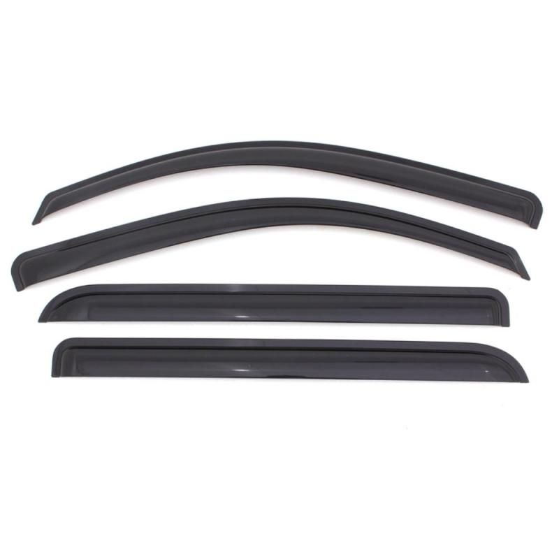 AVS 96-98 Acura SLX Ventvisor Outside Mount Window Deflectors 4pc - Smoke-tuningsupply.com