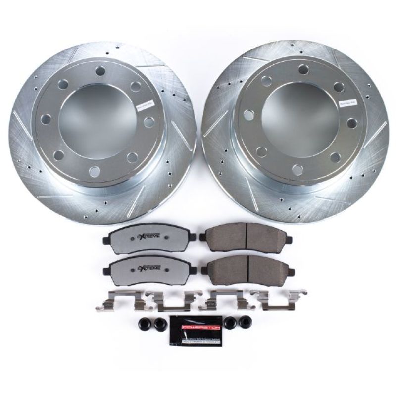 Power Stop 00-05 Ford Excursion Rear Z36 Truck & Tow Brake Kit-tuningsupply.com