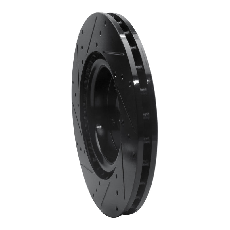 

R1 Concepts 633-21038R - RNC633-21038R - R1 18-22 Genesis G70 Front Right Drilled & Slotted Black Brake Rotor - Shipped in Europe - Tuningsupply.com
