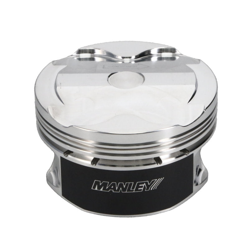 Manley 2018+ Ford Coyote 5.0L DOHC +1cc Dish 3.662in Bore 11:1 CR Platinum Extreme Duty Piston Set-tuningsupply.com