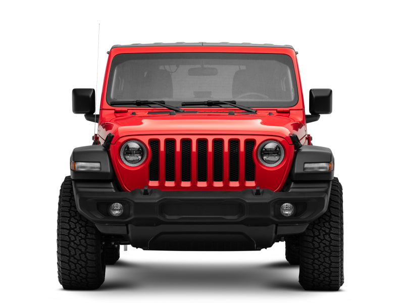 

Raxiom J133763 - RAXJ133763 - Raxiom 18-22 Jeep Wrangler JL/JT Axial Series LED Headlights- Black Housing (Clear Lens) - Shipped in Europe - Tuningsupply.com
