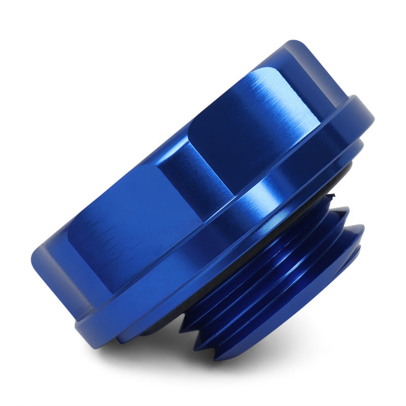 BLOX Racing Billet Honda Oil Cap - Blue-tuningsupply.com