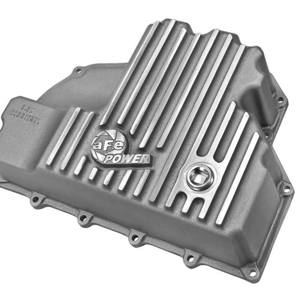 AFE Engine Oil Pan Raw; 14-16 Dodge RAM 1500 EcoDiesel 3.0L V6 (td)-tuningsupply.com