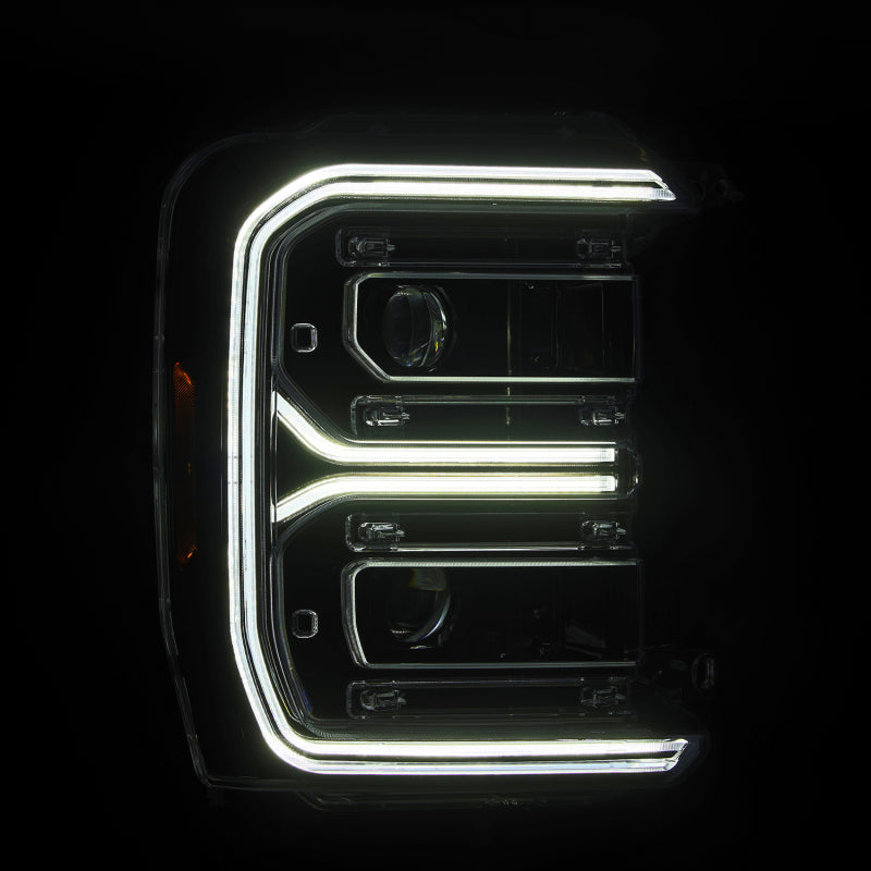 

AlphaRex 880908 - ARX880908 - AlphaRex 23-26 Ford F-250 SD LUXX LED Proj Headlights Alpha Blk w/Activ Light/Seq Signal/Switchback - Shipped in Europe - Tuningsupply.com

