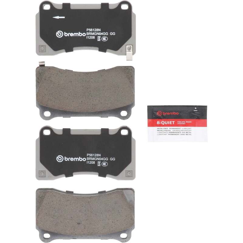 

Brembo OE P56128N - BREP56128N - Brembo 09-21 Nissan GT-R Rear NAO Brake Pad - Shipped in Europe - Tuningsupply.com

