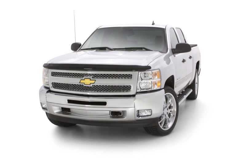 AVS 07-13 Chevy Silverado 1500 Hoodflector Low Profile Hood Shield - Smoke-tuningsupply.com