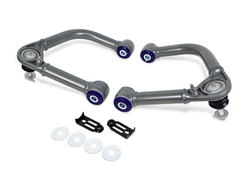 

Superpro TRC6740E - SPRTRC6740E - SuperPro 2022-2026 Toyota Tundra Fixed Offset Upper Control Arm Set - Shipped in Europe - Tuningsupply.com
