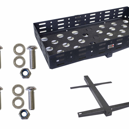 Fishbone Offroad 2In Hitch Cargo Basket-tuningsupply.com