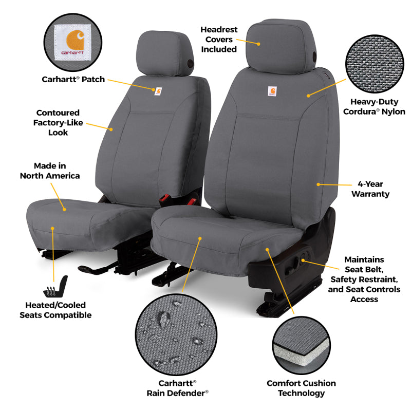 

Covercraft GTC4138COGY - CVRGTC4138COGY - Covercraft 19-25 Chevrolet Silverado Carhartt Super Dux Precision Fit Second Row Seat Covers - Shipped in Europe - Tuningsupply.com
