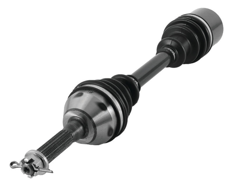 QuadBoss 11-12 Polaris Sportsman 400 HO 4x4 (02) Front Left Replacement Axle-tuningsupply.com