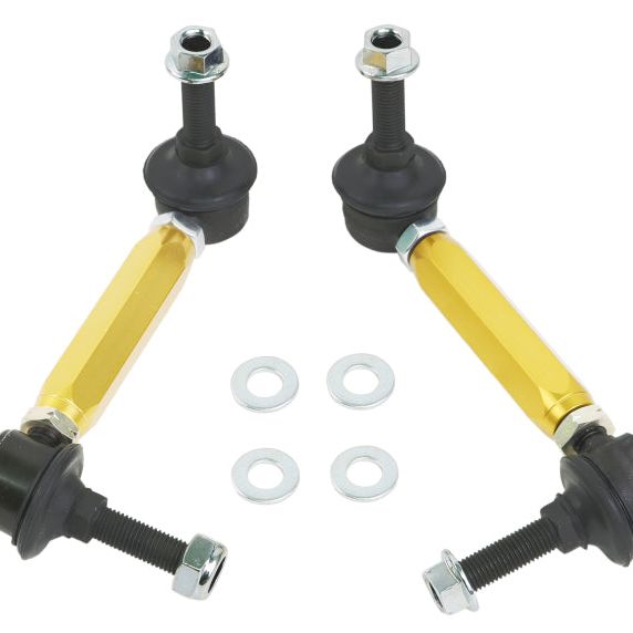 Whiteline Universal Sway Bar End Link Kit - 130-155mm Heavy Duty Adjustable - 10mm Ball Studs-Sway Bar Endlinks-Whiteline-WHLKLC140-135-SMINKpower Performance Parts